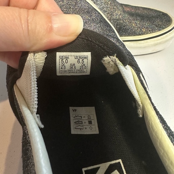 Vans Classic Slip-On Prism Suede Iridescent Mens Size 5/Wmn Size 6.5 Sneakers - Picture 6 of 6